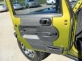 Dark Slate Gray/Medium Slate Gray 2007 Jeep Wrangler Unlimited Rubicon 4x4 Door Panel