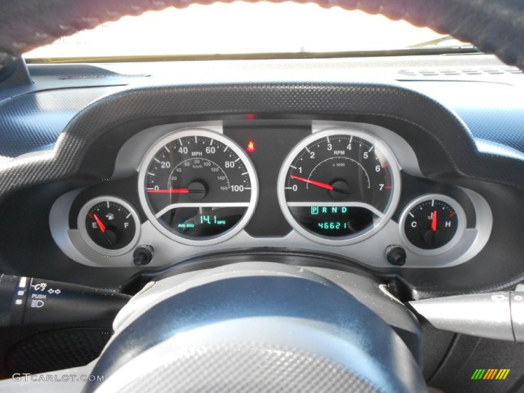 2007 Jeep Wrangler Unlimited Rubicon 4x4 Gauges Photo #59040592