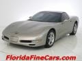 2000 Light Pewter Metallic Chevrolet Corvette Coupe  photo #1