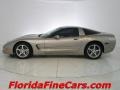 2000 Light Pewter Metallic Chevrolet Corvette Coupe  photo #3