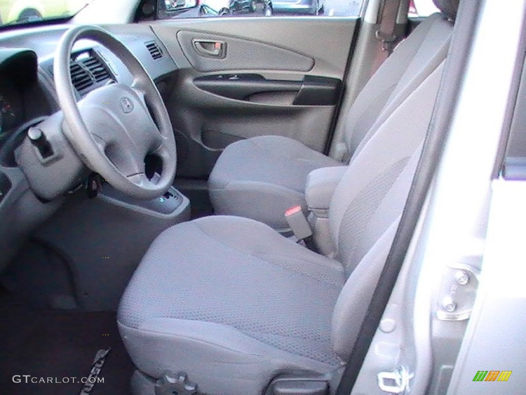 Gray Interior 2009 Hyundai Tucson GLS Photo #59041660