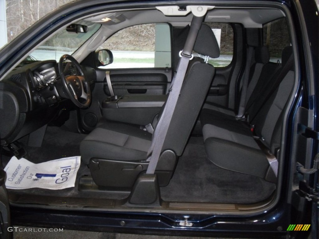 2010 Silverado 1500 LT Extended Cab 4x4 - Imperial Blue Metallic / Ebony photo #8