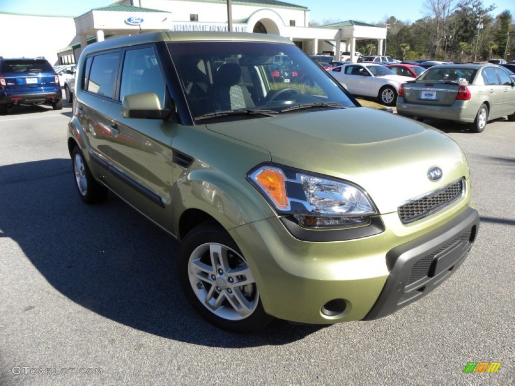 Alien Green Kia Soul