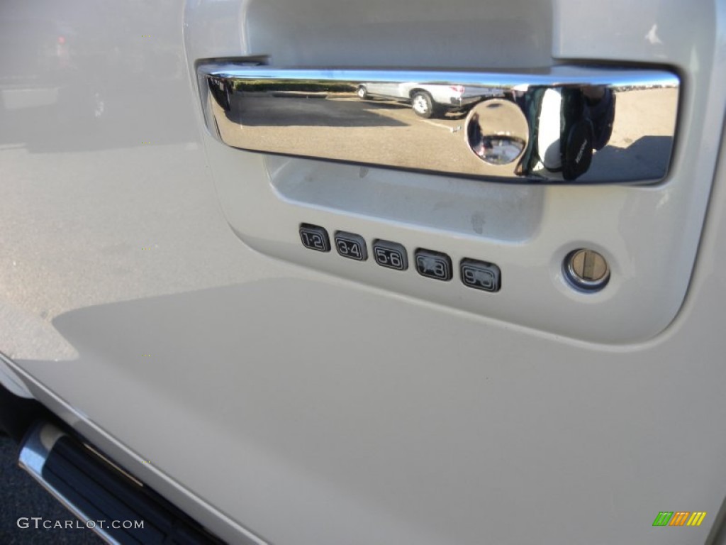 2008 F150 Limited SuperCrew - White Sand Tri-Coat / Tan photo #3