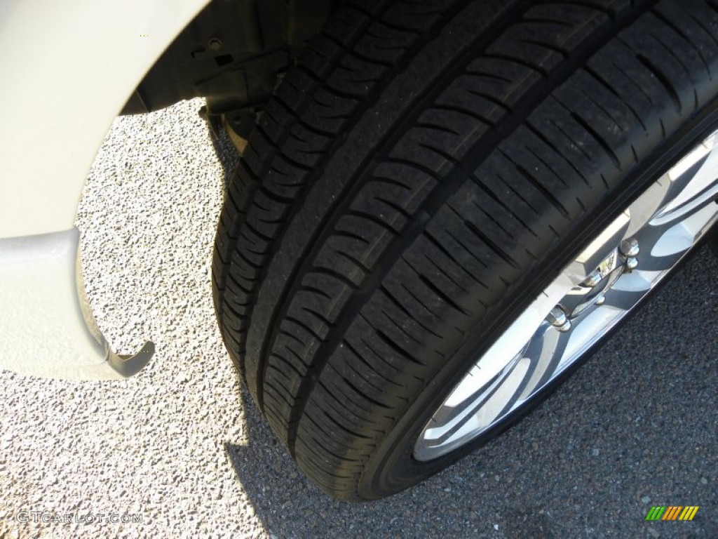 2008 F150 Limited SuperCrew - White Sand Tri-Coat / Tan photo #19