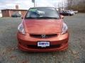 2008 Blaze Orange Metallic Honda Fit Sport  photo #2