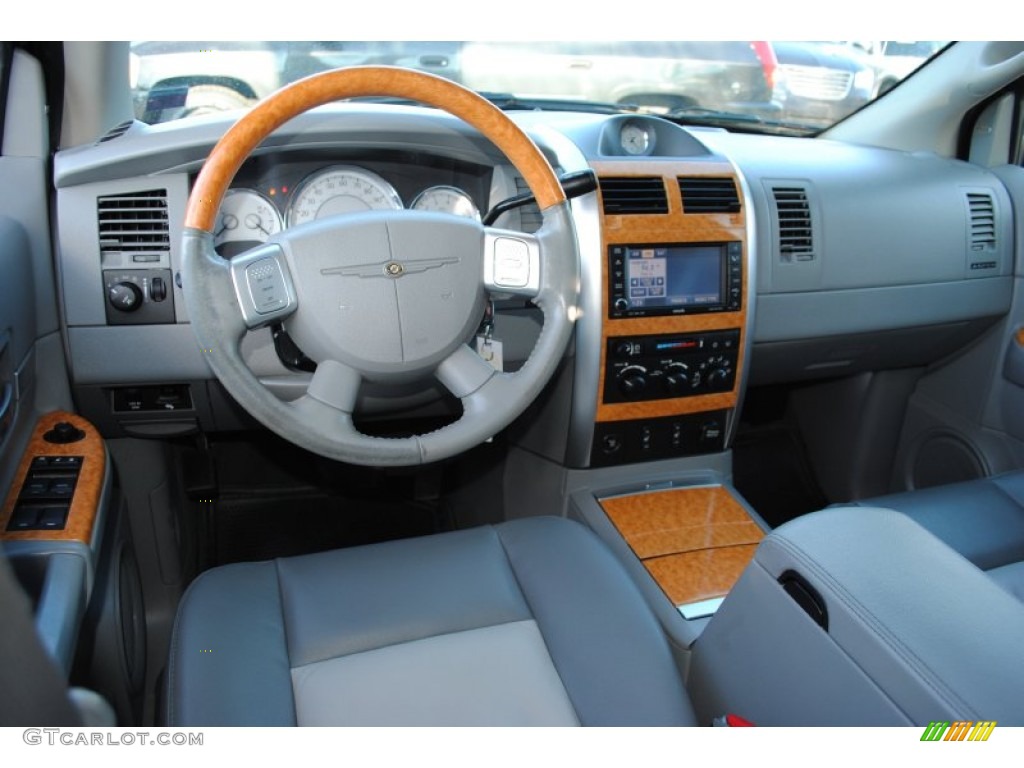 2009 Chrysler Aspen Limited 4x4 Dark Slate Gray/Light Slate Gray Dashboard Photo #59043247