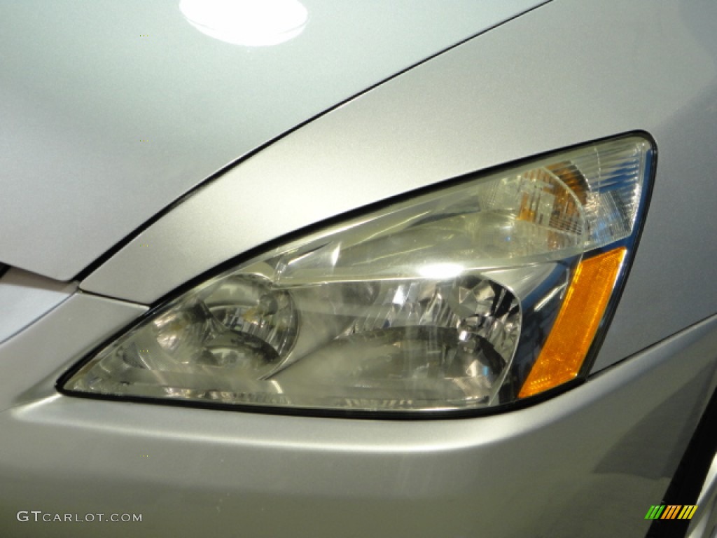 2003 Accord EX Sedan - Satin Silver Metallic / Black photo #3