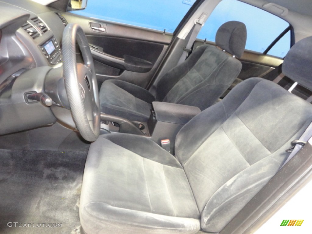 2003 Accord EX Sedan - Satin Silver Metallic / Black photo #13