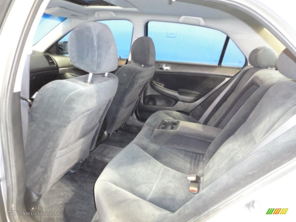 2003 Accord EX Sedan - Satin Silver Metallic / Black photo #20