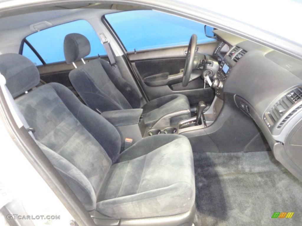 2003 Accord EX Sedan - Satin Silver Metallic / Black photo #24