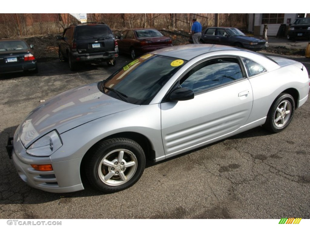 2003 Eclipse RS Coupe - Sterling Silver Metallic / Midnight photo #1