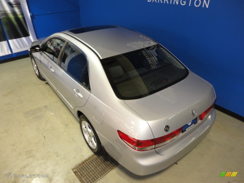 2003 Accord EX Sedan - Satin Silver Metallic / Black photo #30
