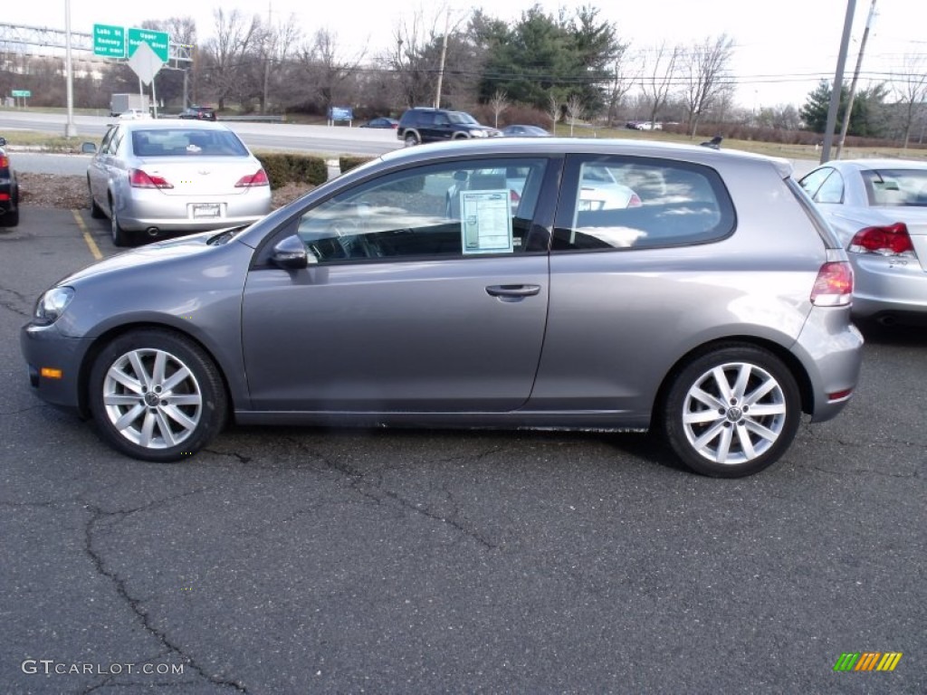 United Gray Metallic 2010 Volkswagen Golf 2 Door TDI Exterior Photo #59045965