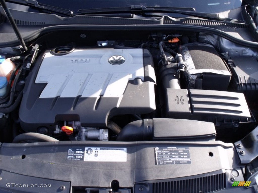 2010 Volkswagen Golf 2 Door TDI 2.0 Liter TDI SOHC 16-Valve Turbo-Diesel 4 Cylinder Engine Photo #59046071
