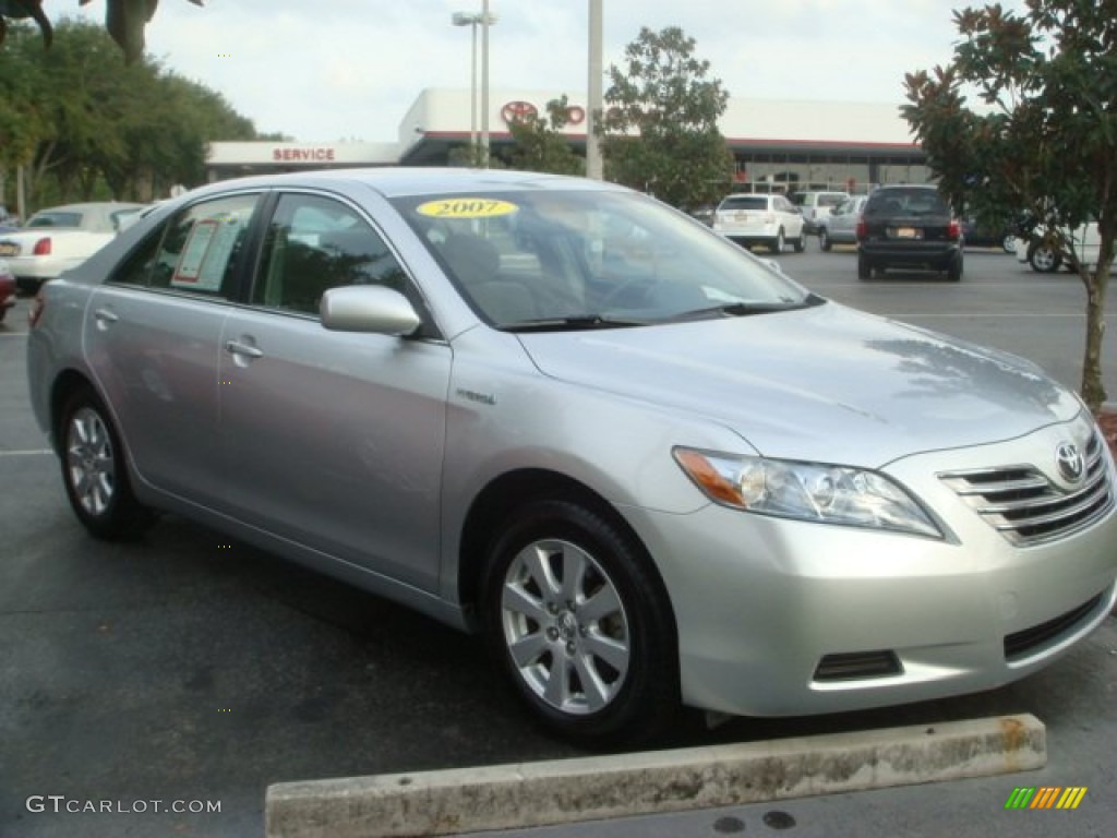 2007 Camry Hybrid - Titanium Metallic / Ash photo #1