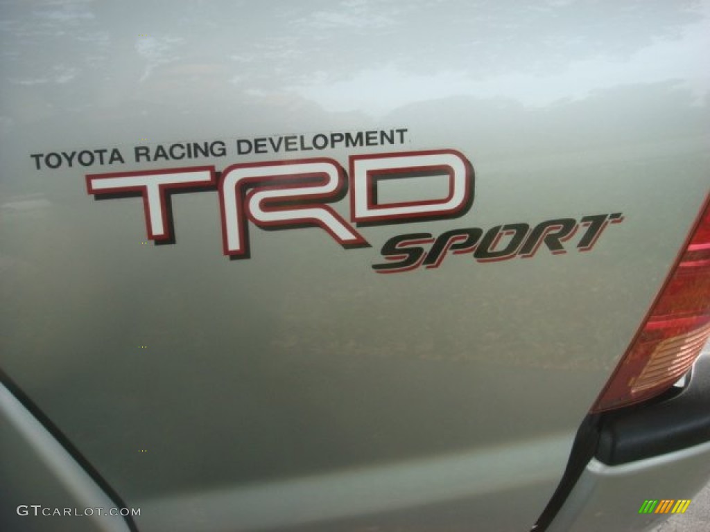2005 Tacoma V6 TRD Sport Access Cab 4x4 - Silver Streak Mica / Graphite Gray photo #7