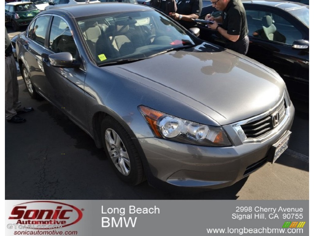 2010 Accord LX-P Sedan - Polished Metal Metallic / Gray photo #1