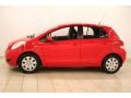 2009 Absolutely Red Toyota Yaris 5 Door Liftback  photo #4