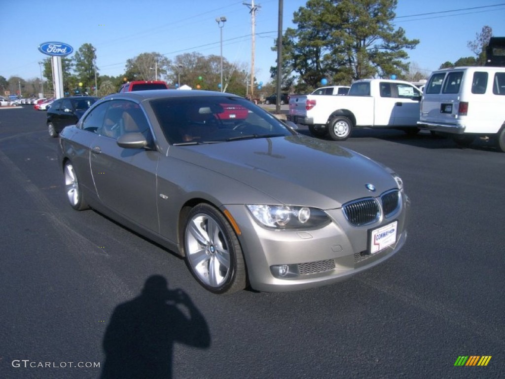 2008 3 Series 335i Convertible - Platinum Bronze Metallic / Beige photo #3