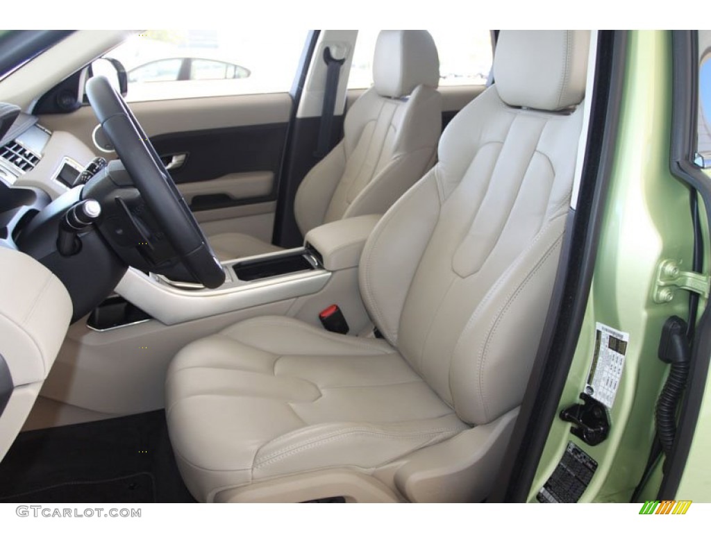 Almond/Espresso Interior 2012 Land Rover Range Rover Evoque Pure Photo #59049316