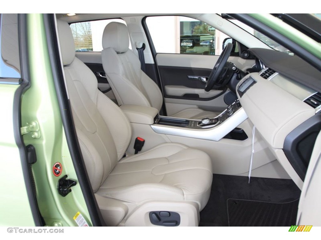 Almond/Espresso Interior 2012 Land Rover Range Rover Evoque Pure Photo #59049433