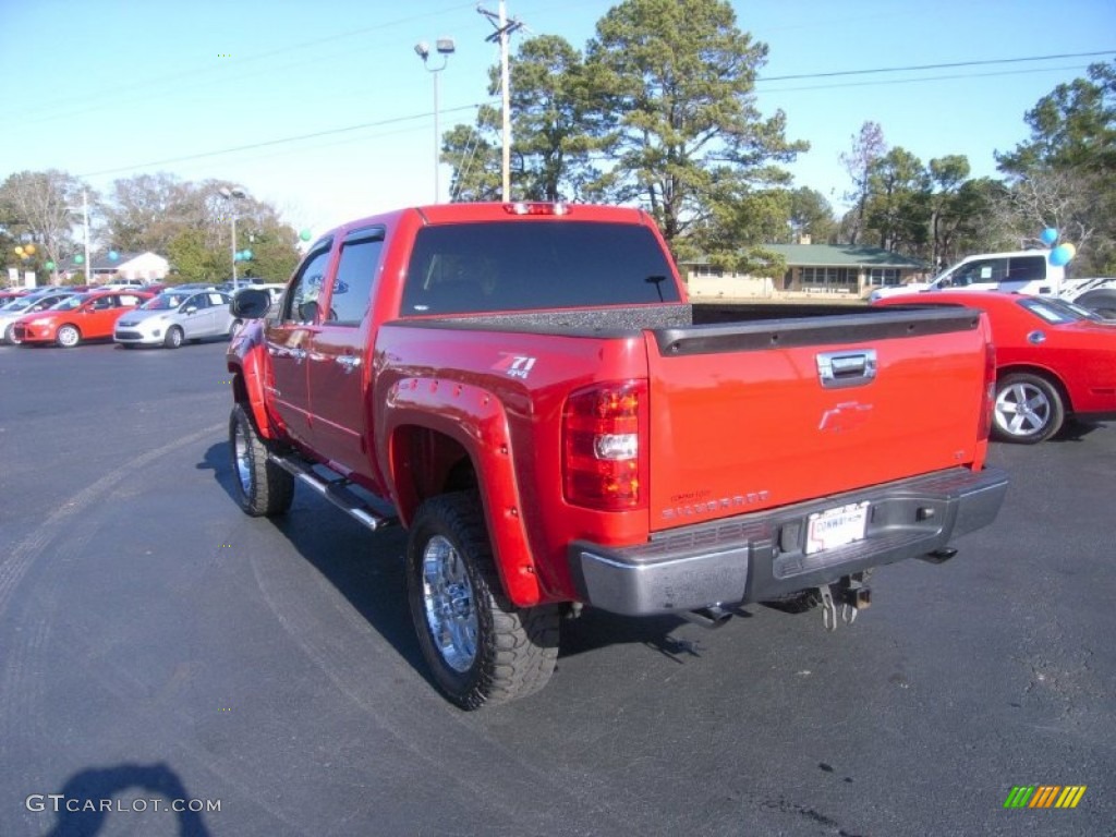 2009 Silverado 1500 LT Z71 Crew Cab 4x4 - Victory Red / Ebony photo #7