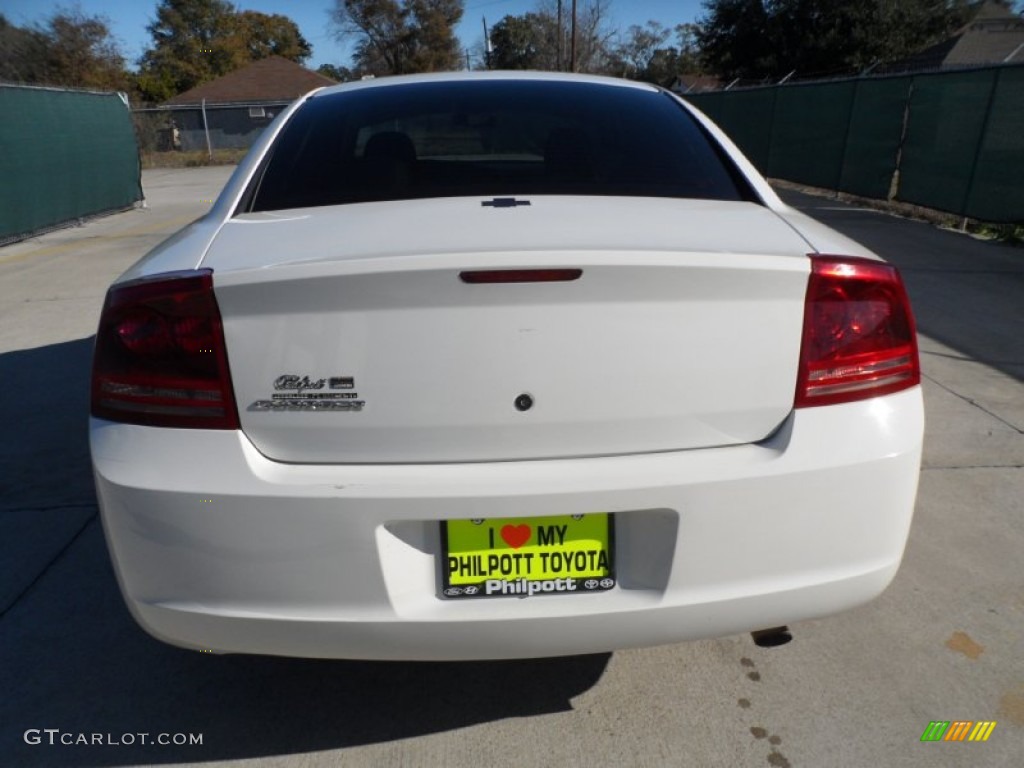 2006 Charger SE - Stone White / Dark Slate Gray/Light Graystone photo #4