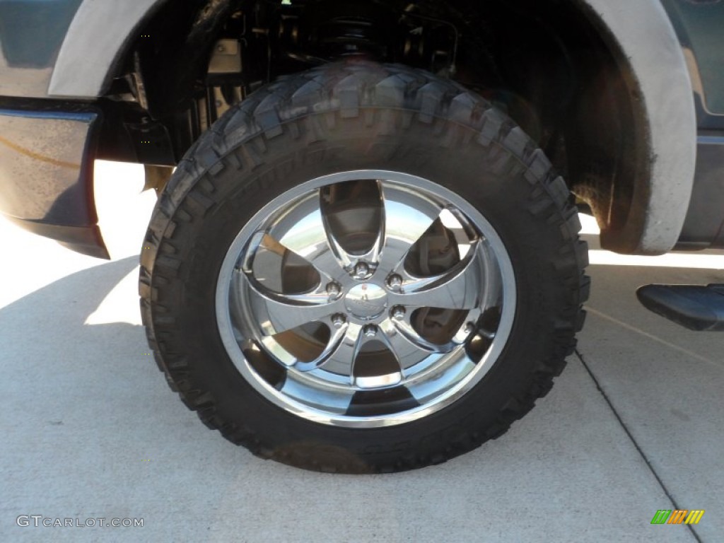 2005 F150 FX4 SuperCrew 4x4 - True Blue Metallic / Medium Flint/Dark Flint Grey photo #11