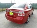 2010 Sport Red Chevrolet Aveo LT Sedan  photo #3