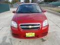 2010 Sport Red Chevrolet Aveo LT Sedan  photo #8