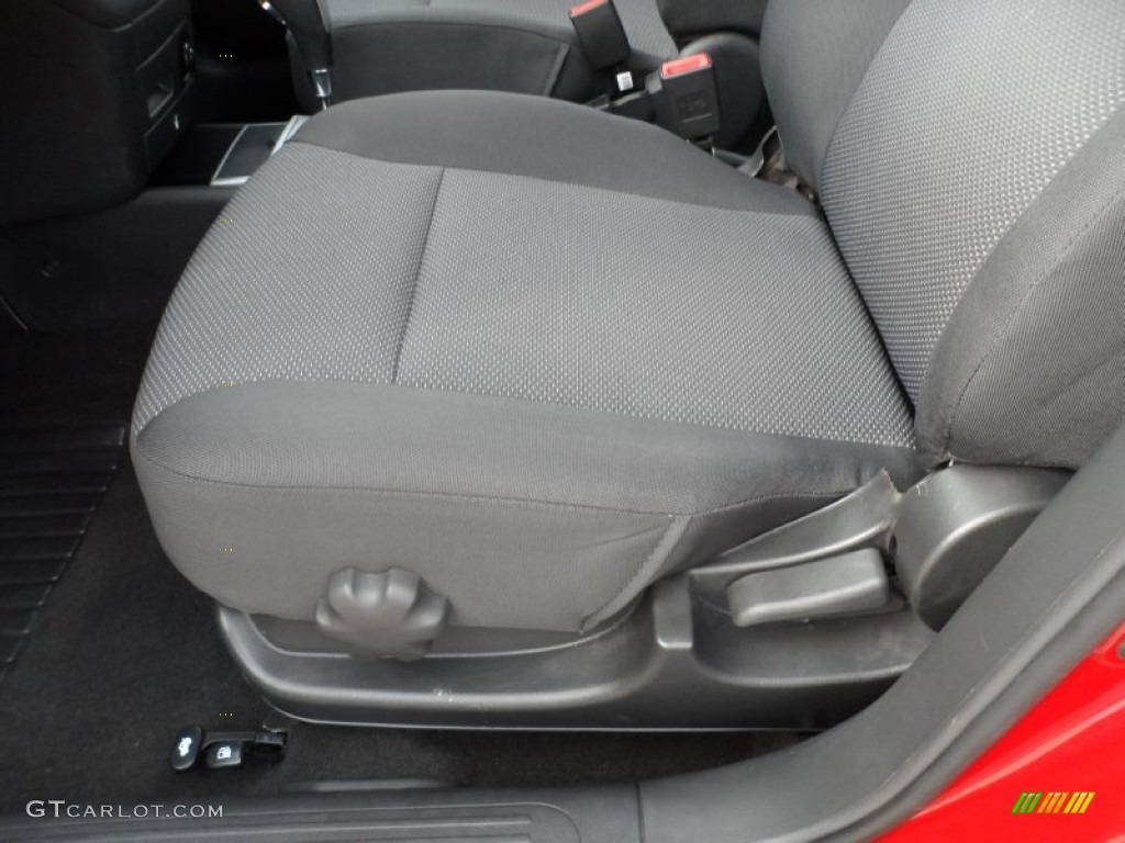 2010 Aveo LT Sedan - Sport Red / Charcoal photo #28