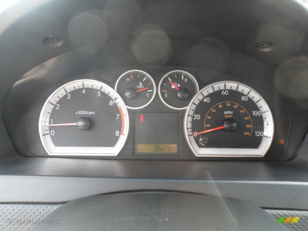 2010 Aveo LT Sedan - Sport Red / Charcoal photo #36