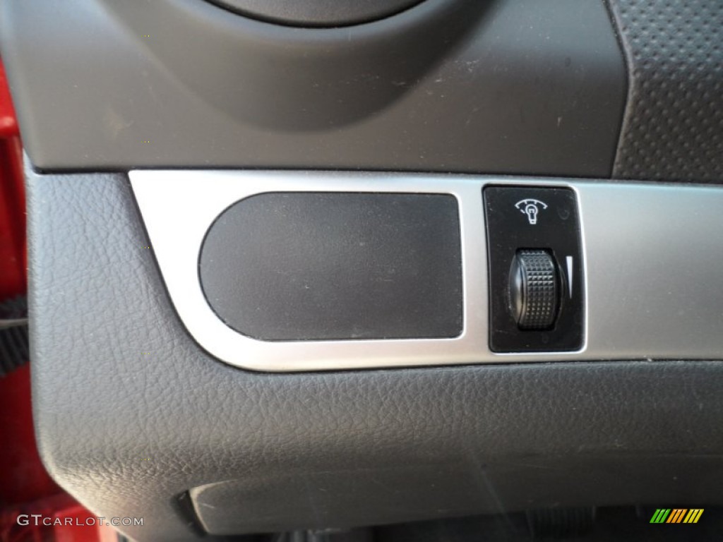 2010 Aveo LT Sedan - Sport Red / Charcoal photo #38