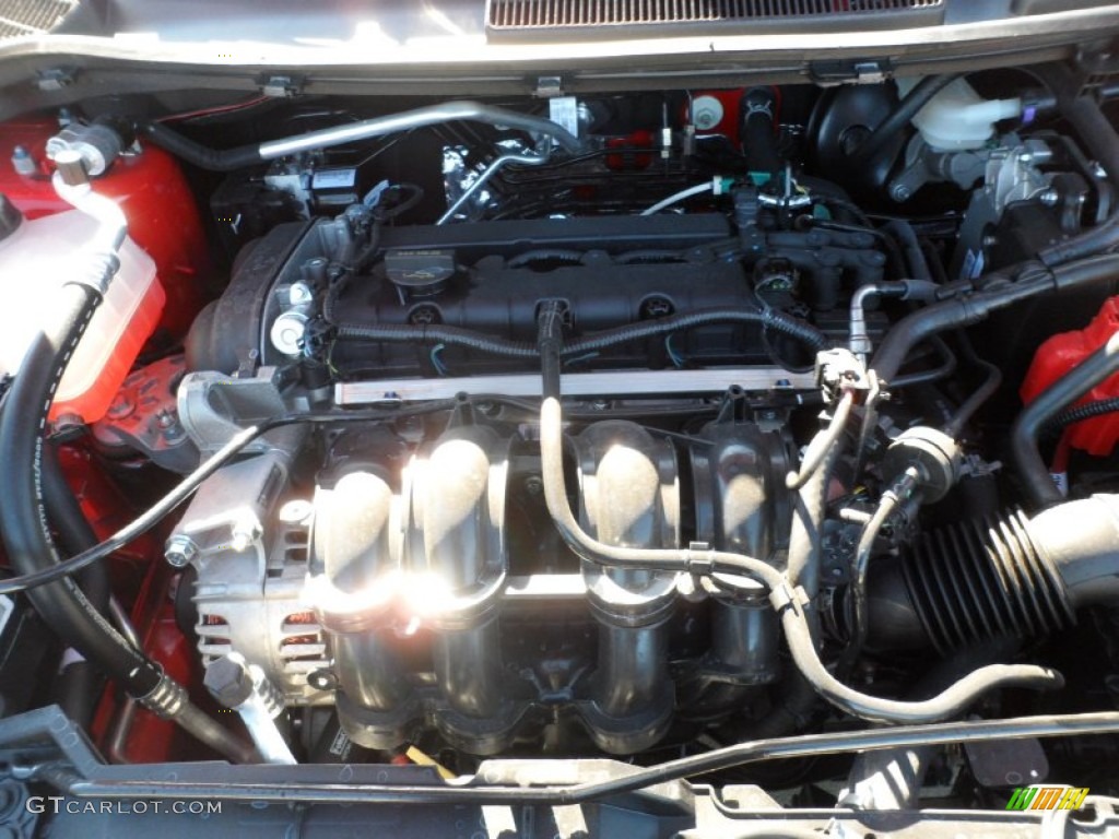 2012 Ford Fiesta SE Hatchback 1.6 Liter DOHC 16-Valve Ti-VCT Duratec 4 Cylinder Engine Photo #59052027