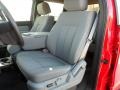 Steel Gray 2012 Ford F150 XLT SuperCrew Interior Color
