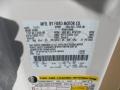 UG: White Platinum Metallic Tri-Coat 2012 Ford F150 Lariat SuperCrew 4x4 Color Code
