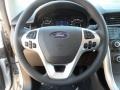 Charcoal Black 2012 Ford Edge SE EcoBoost Steering Wheel