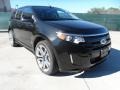 Tuxedo Black Metallic 2012 Ford Edge Sport Exterior