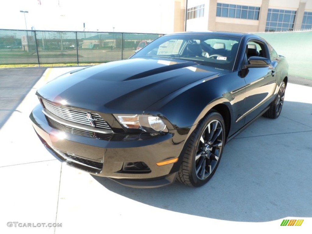 Black 2012 Ford Mustang V6 Mustang Club of America Edition Coupe Exterior Photo #59053266