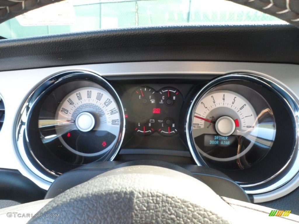 2012 Ford Mustang V6 Mustang Club of America Edition Coupe Gauges Photo #59053336