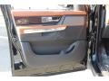 Premium Tan/Tan Stitching 2010 Land Rover Range Rover Sport Supercharged Door Panel