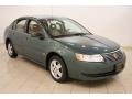 2007 Cypress Green Saturn ION 2 Sedan  photo #1