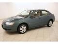 2007 Cypress Green Saturn ION 2 Sedan  photo #3