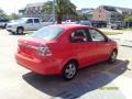 Victory Red - Aveo LS Sedan Photo No. 4