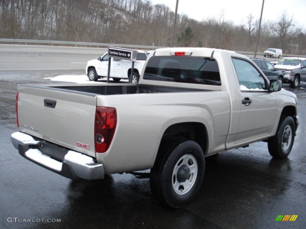 Silver Birch Metallic 2009 GMC Canyon SLE Regular Cab 4x4 Exterior Photo #59055827
