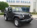 2008 Black Jeep Wrangler Rubicon 4x4  photo #1