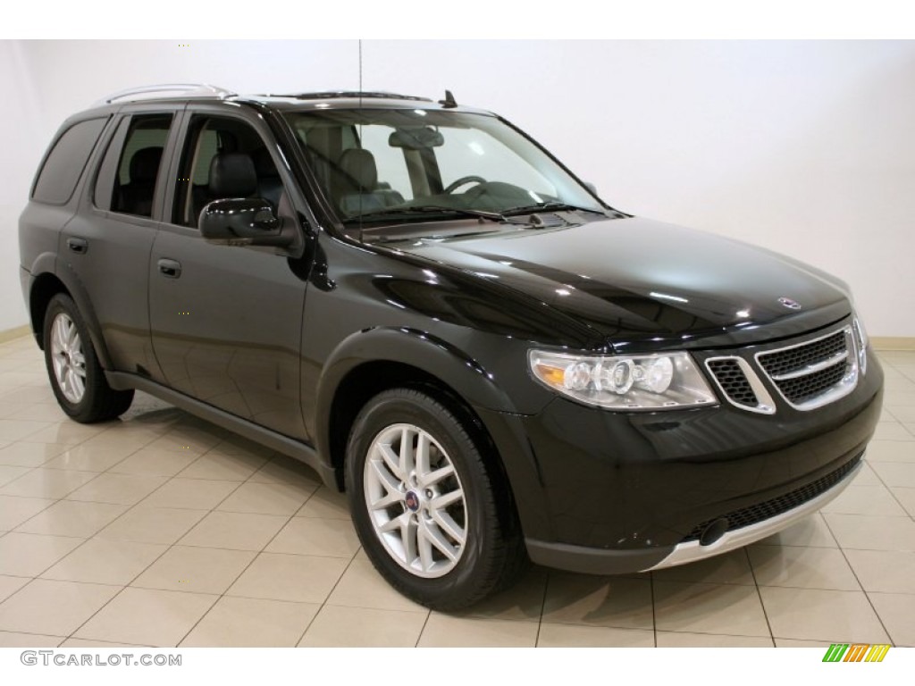 Obsidian Black 2009 Saab 9-7X 4.2i AWD Exterior Photo #59056343