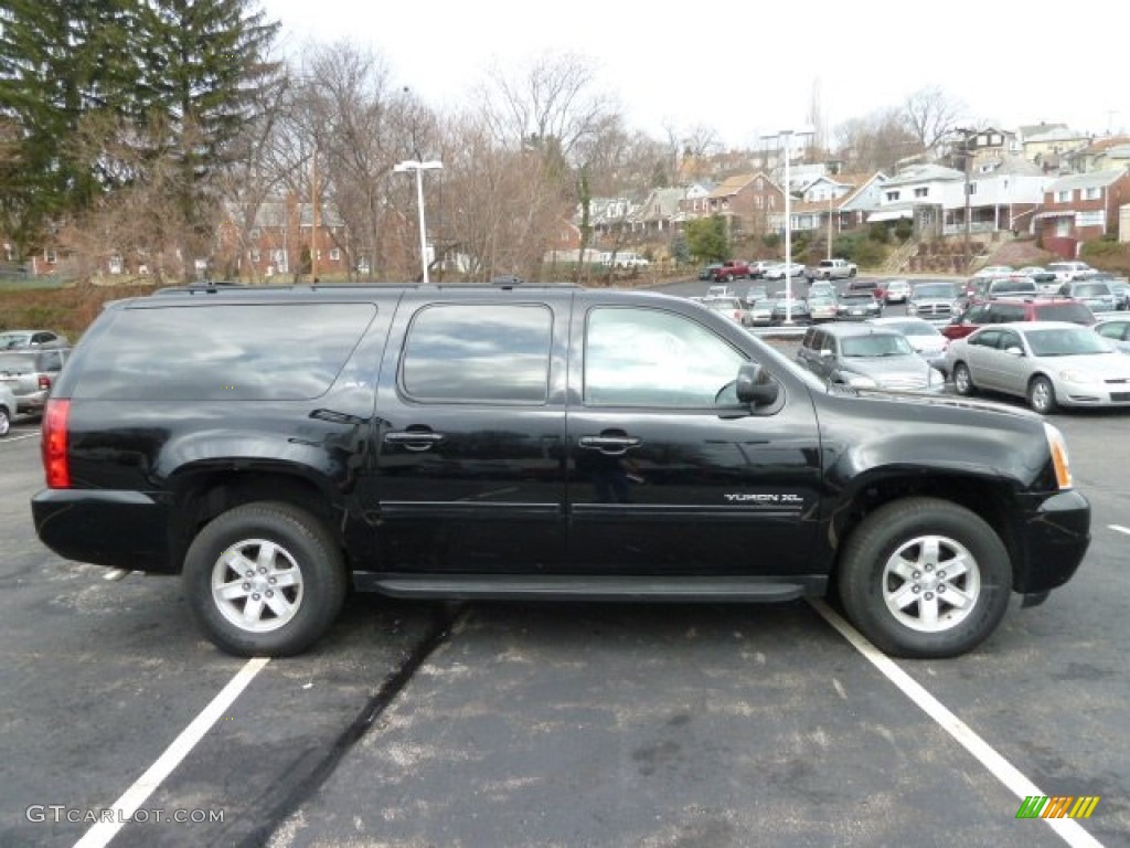 Onyx Black 2011 GMC Yukon XL SLT 4x4 Exterior Photo #59057891