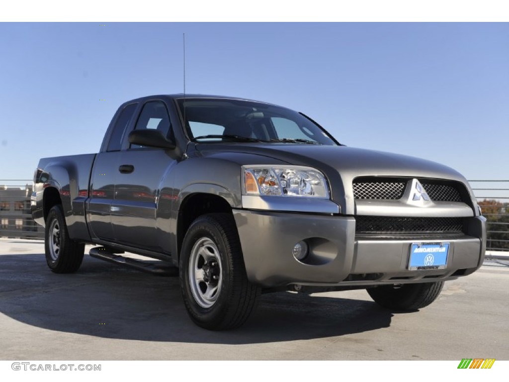 2008 Raider LS Extended Cab - Granite Gray Metallic / Slate photo #1